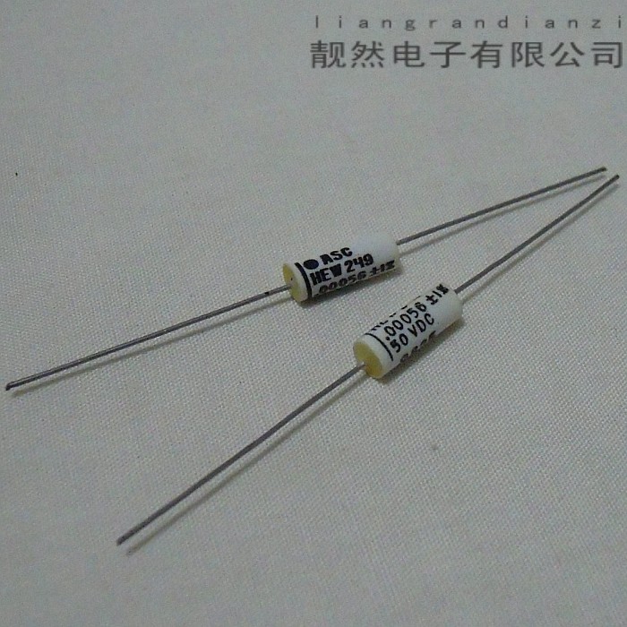 ASC American original dress 560PF 1% 50v OFC 5x12 Precision MKP capacitive