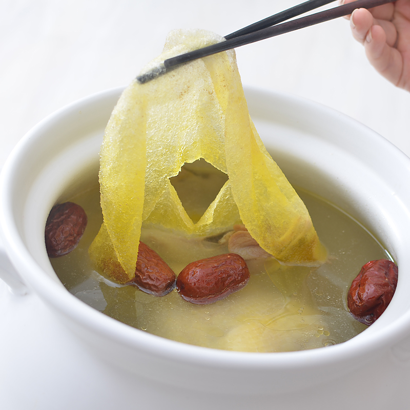 日本厨房食物吸油膜煲汤去油纸去油膜吸油纸吸油棉去浮沫纸12枚入