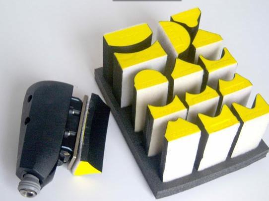 Matching mould for pneumatic linear type CY-2301 grinding machine