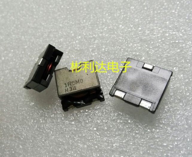 Flat copper wire three-pin high current high power 1 5uH 18A 13×13mm mark 1R5MD chip inductor