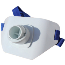 Promotional boat fishing belt wide angle rotating inner shaft strong ABS material boat fishing rod bracket belly top