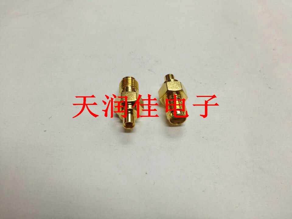 SMA MMCX-KK adapter SMA female head external thread hole to MMCX female head