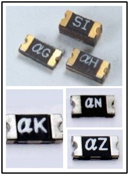 Land and sea PPTC patch self-recovery fuse NSMD100 1206 3216 1000MA 1A