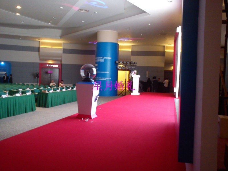 Shanghai Professional Celebration Opening Wedding Red T Terra Taxi Lease Building