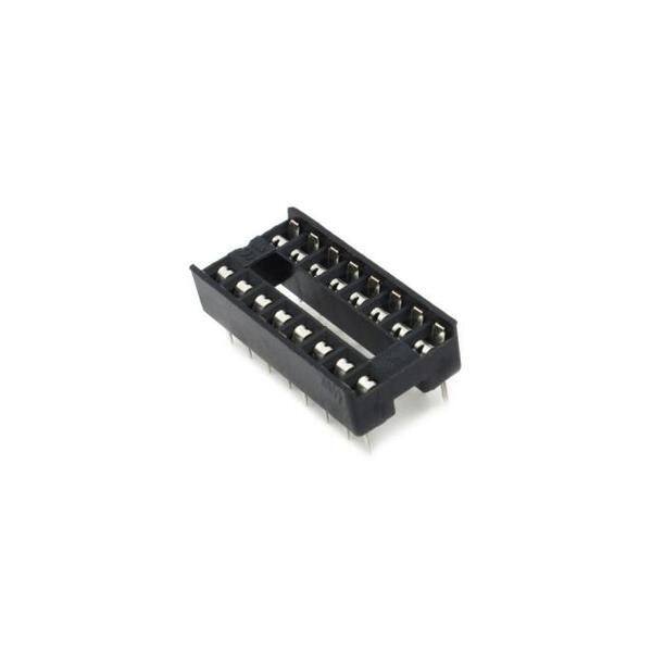IC adapter seat chip seat integrated circuit base 16P slot 16-pin black IC socket DIP16