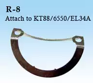 Vacuum tube holder R-8 wave clamp Vacuum tube holder Vacuum Tube clamp