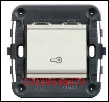 Reset switch VIMAR Italy Weimai Idea86 artistes single-linked reset key switch (often open)