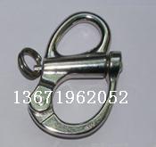 304 stainless steel fixed spring shackle chain shackle universal hook 66MM (total length)