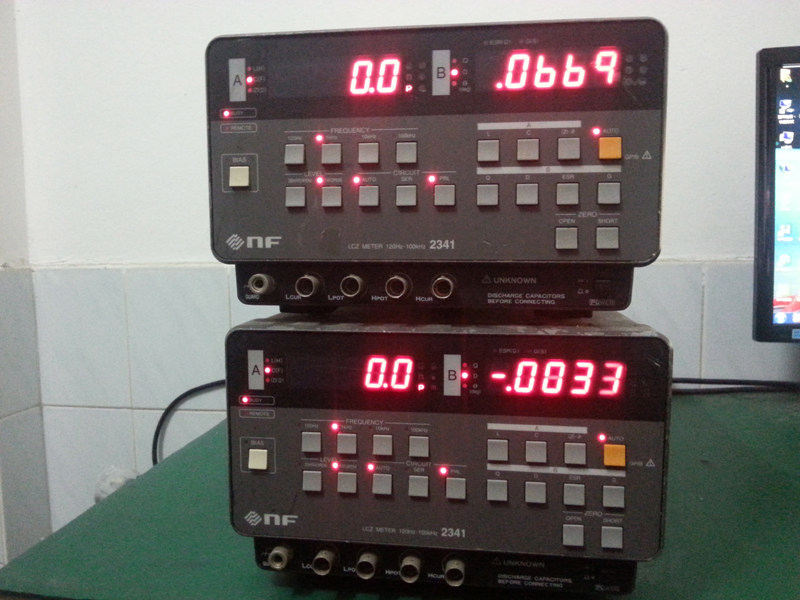 NF2341 NF 2341 Japan NF100KHZ Digital bridge LCR Table stable fast bridge tester