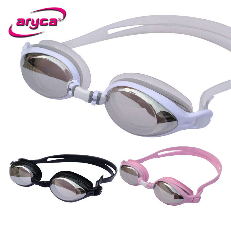 Taiwan's Yarica Aryca electroplating anti-fog swimming goggles for men and women swimming glasses