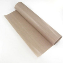 High temperature resistant cloth high temperature insulation cloth heat insulation cloth Iron fluorine cloth beige 0 12mm thick 5 meters