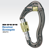 UK DMM Revolver Screwgate Climbing Fast Hanging Rock Climbing rock hanging buckle pulley D type ring -A272