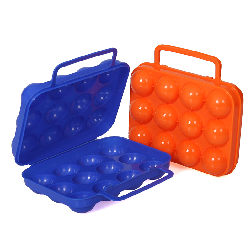 Outdoor Carry Safety Plastic Egg Box Durable Shockproof Design Outdoor Egg Box 12 Only Fit