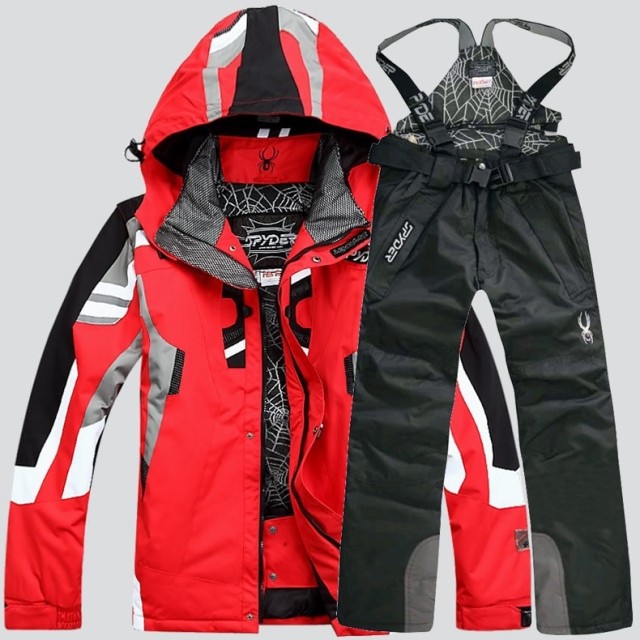 2021 outdoor ski ski suit super warm cotton suit waterproof mountaineering cotton suit men's suit plus pants
