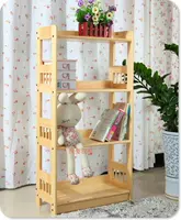 Matsuki Furniture Детский книжный шкаф с твердым деревом Трехлоковой/четырех -слой/пятислойной книжной полки