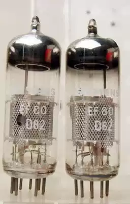 New Siemens EF80 vacuum tube screen Tesra EF80