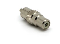 Lotus one male and one female adapter RCA male and female full copper TV adapter video adapter