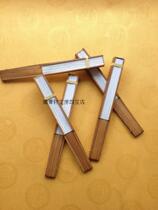 7-inch rice paper folding fan 14 sticks 16 square units