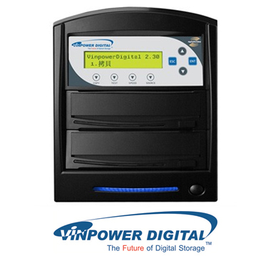 Vinpower USA Weibo Shark Mini External CD DVD Disc Torture copy Tower -1 Drag 1