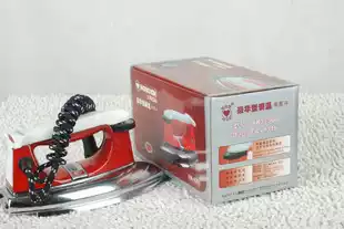 Old-fashioned iron]Authentic red heart brand 500W thermostat iron Old-fashioned steam-free iron household iron
