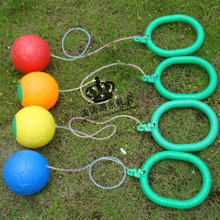 New kindergarten children's sensory integration equipment Bouncing ball Jumping ball outdoor foot ball Foot ball fitness toy