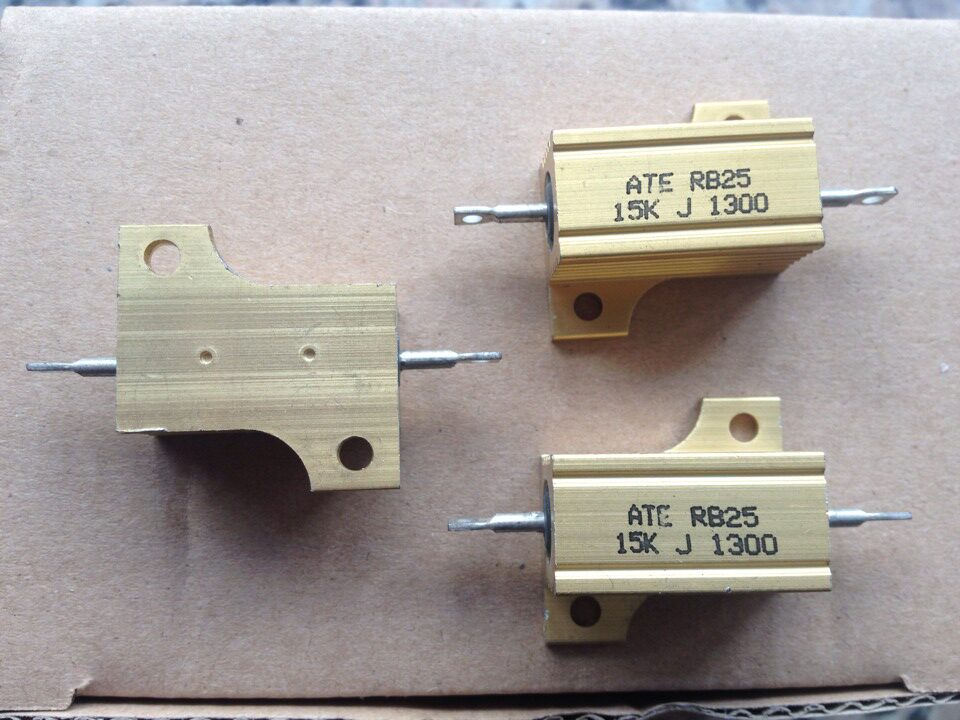 Aluminum shell resistance APE RB25 15K J