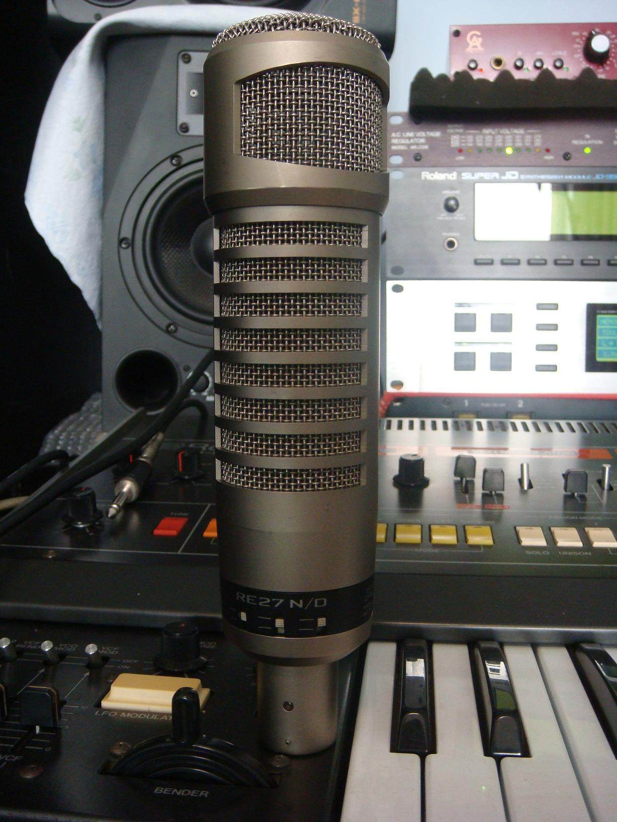 ev re27 coil microphone