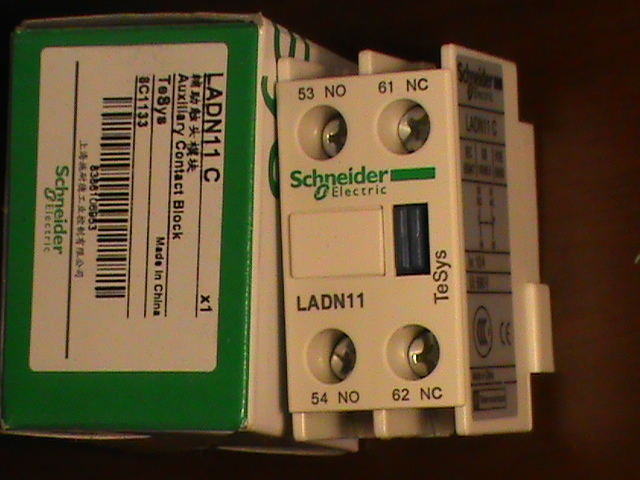 Schneider Schneider contactor auxiliary contact point upper loading type 1NO1NC LADN11C