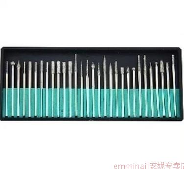 美甲工具 电动打磨机配件 合金打磨头抛光磨头 30支装