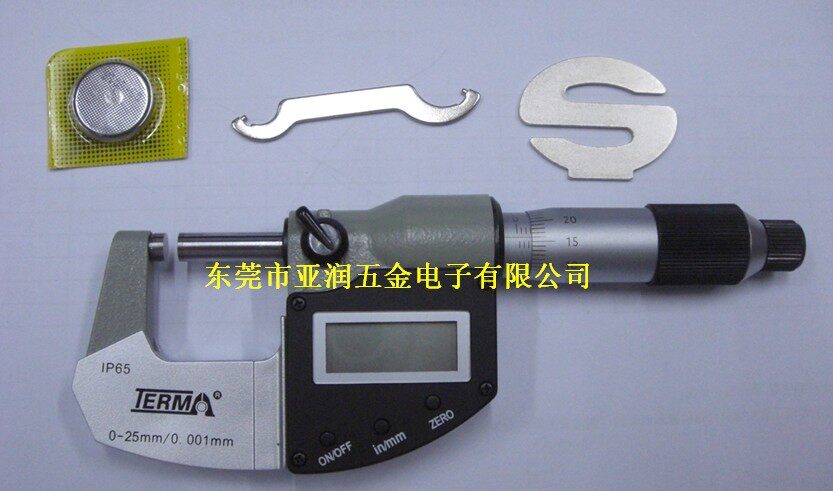 TemaTERMA MD310 waterproof oil-proof number display micrometer digital outer diameter micrometer 0-25mm
