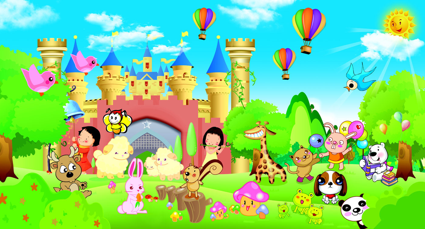 海报印制9幼儿园宣传海报壁画挂画装饰画写真喷绘展板356,270,500