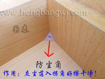 Wardrobe cupboard drawers anti-dust angle anti-dust can be effectively cleaned up dust easy to clean