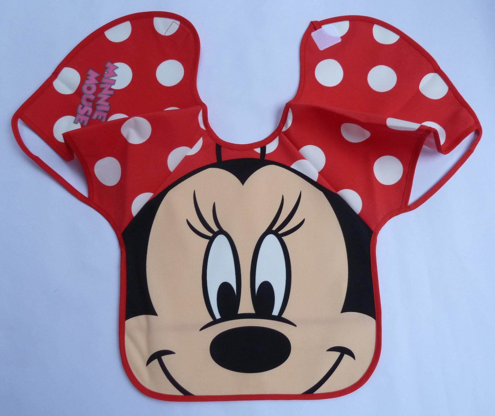 Japanese-made baby red rice pocket with Mickey Mouse pattern, special waterproof processing, cute and convenient