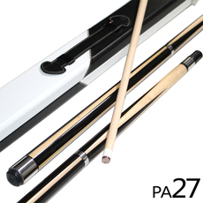 кий для бильярда 健英中式九球台球杆8球1/2大头球杆美式黑八国标桌球杆套装八球杆