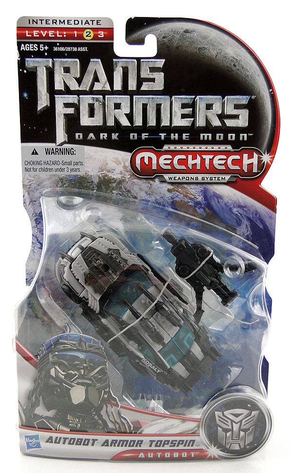 Hasbro Transformers 11 Movie 3 Enhanced D-Class White Armor Up Spin US Version Boxed