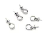 S925, платиновая подвеска, бусины, аксессуары, серебро 925 пробы, 3мм, 4мм, 5мм