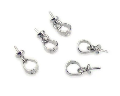 Платиновая подвеска, бусины, аксессуары, серебро 925 пробы, 3мм, 4мм, 5мм