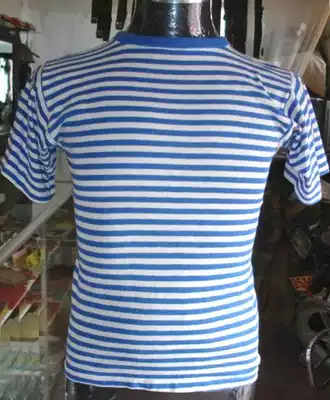Retro short-sleeved sea soul shirt sailor shirt Life channel recommends a new split front and rear collar has been sold 3,000 pieces