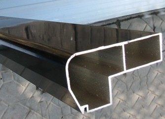 Lighted high light LED 9045 bright frame profile 4590 aluminum alloy thickening aluminum profile silver oxidation