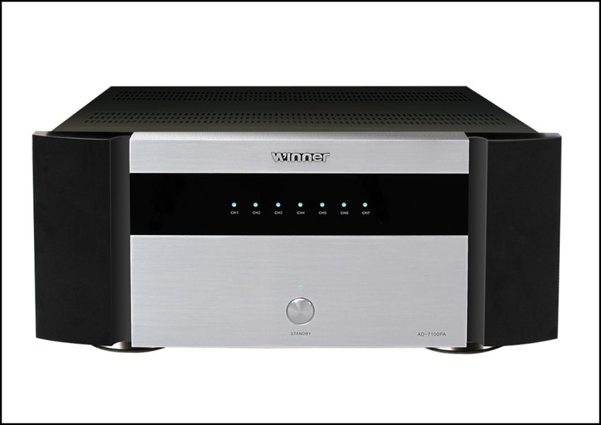 Winnerdays comfort AD-7100PA High fidelity HIFI pure rear 7 track AV power amplifier sound amplifier
