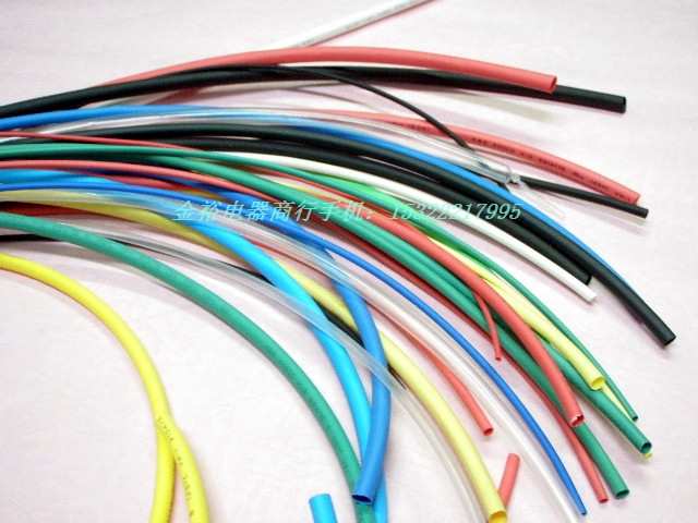 Chong 2 crown special price heat shrinkable tube shrink tube insulated tube 1mm-4mm heat shrinkable tube Φ1-Φ4 heat shrinkable tube