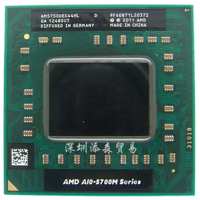 AMD A10 5750m AM5750DEC44HL quad core notebook CPU seconds A8 5550M scattered pieces