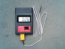 Temperature-sensing line portable number of electronic 1 m K-type thermocouple thermometer TM902 thermometric table