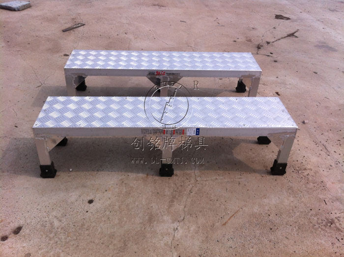 Create nameplate aluminum alloy pedal work platform foot board step stool home indoor family non-slip step ladder custom
