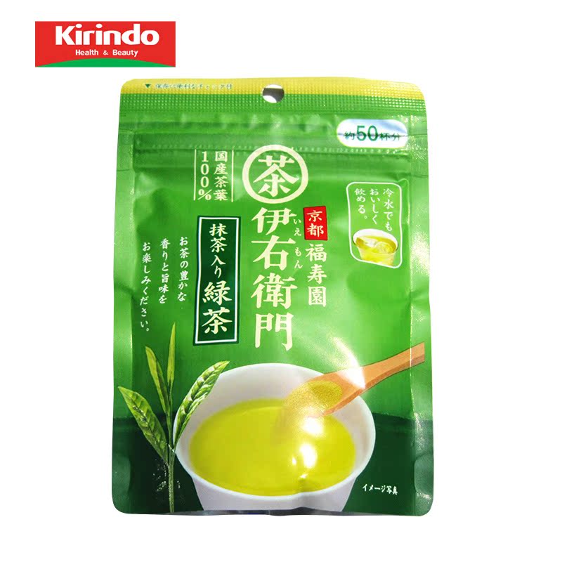 【Kirindo】日本进口 宇治之露京都福寿园伊右衛門煎茶抹茶 40g