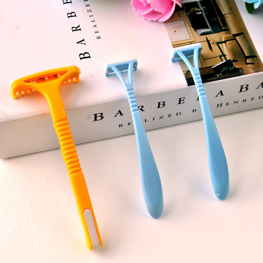 腋毛脱毛器女士剃毛器腋下手动剃毛刀女用腿毛刮毛刀阴部阴毛专用