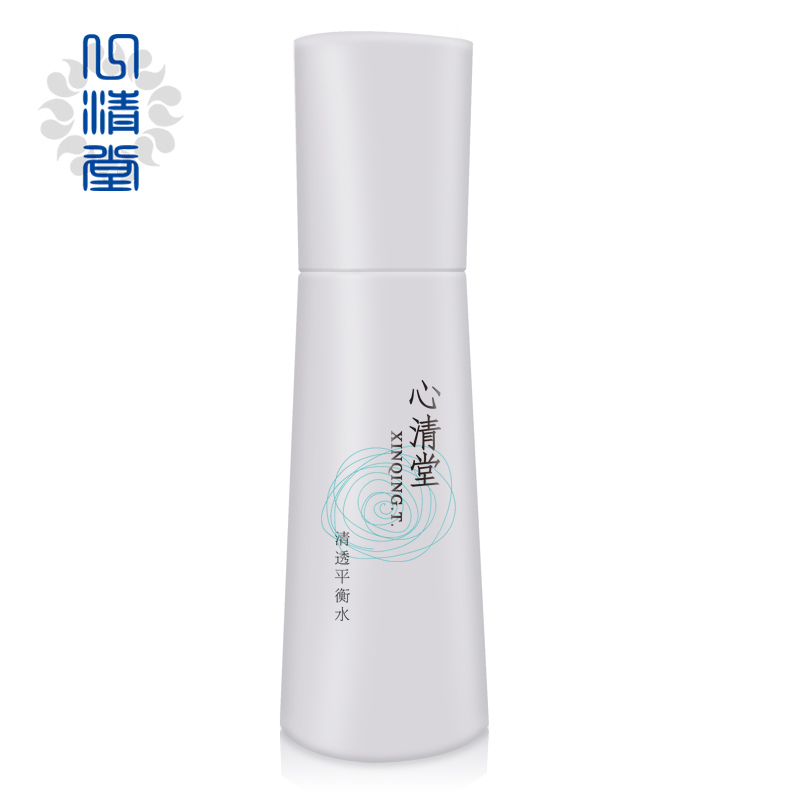 心清堂新品 清透平衡水120ml 补水保湿收缩毛孔爽肤水