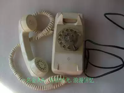 Nostalgic telephone imported from the United States old dial turntable telephone 80 s memories for props collection