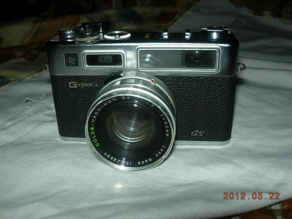Newer Yasika 35G rangefinder camera 45mmf1 7 large aperture lens can be equipped with micro-single-eye camera