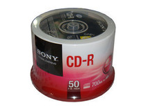 Sony disc SONY CD disc burning disc Sony blank disc burning disc 50 pieces barrel